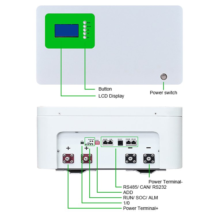 Home lifepo4 power wall energy storage battery 48v 51.2v 6000 deep cycle 48V 100ah 200Ah 300ah lifepo4 battery