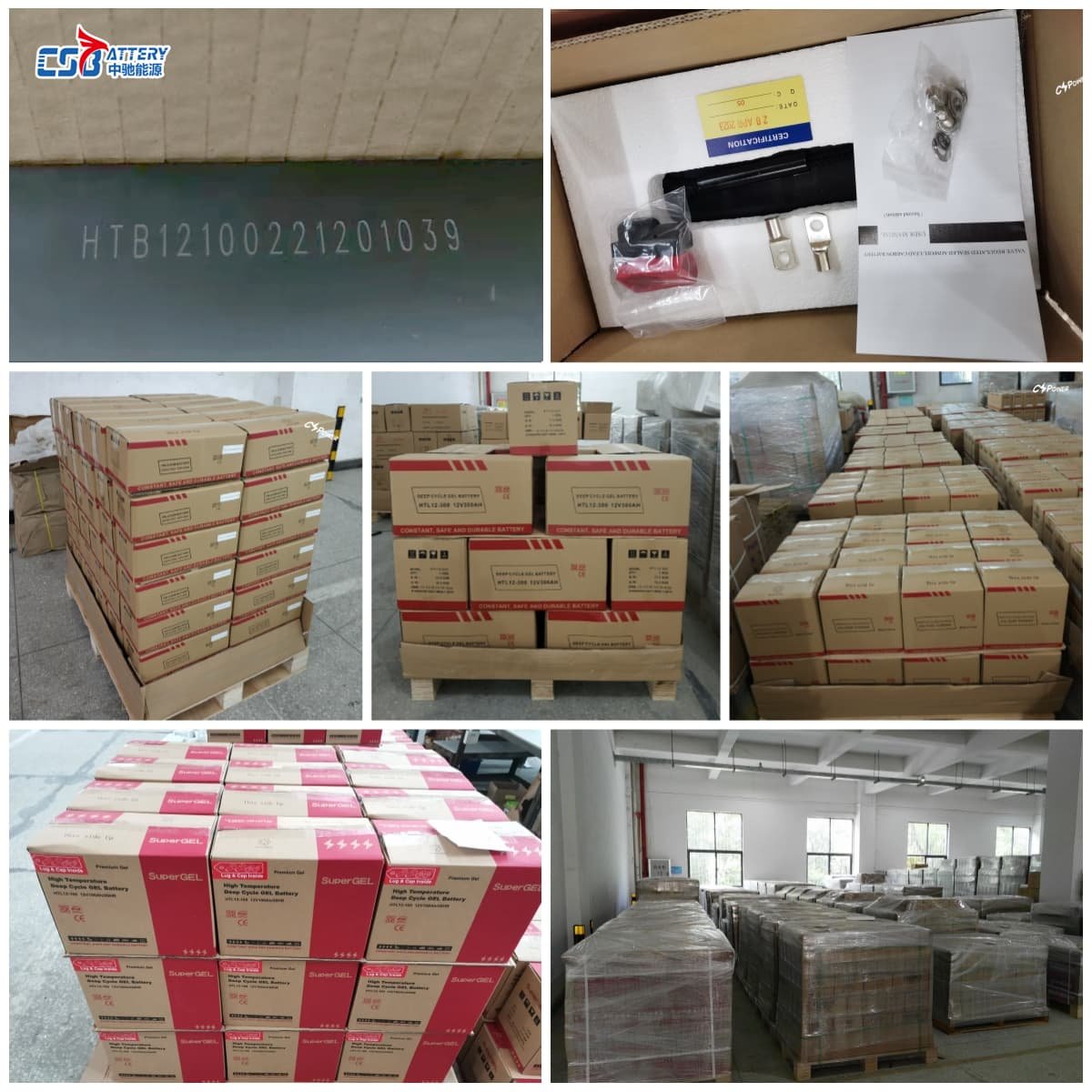 CSBattery 12V 200Ah Front Terminal GEL batteries Racks Front Access Telecom battery VRLA Solar Deep Cycle battery UPS Ava