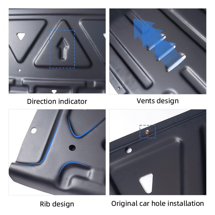 Manganese Steel Battery Guard Plate Underbody Protection Motor Plate Protection For Byd Seal Accessory