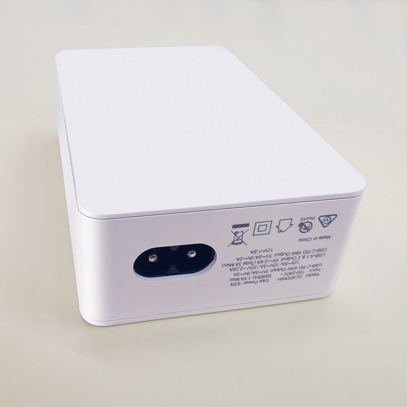 63W Dual Type-C PD Travel Charger Adapter with 2 USB-C PD & USB 3.0, Mobile Phone Accessories,multiple port usb charging station