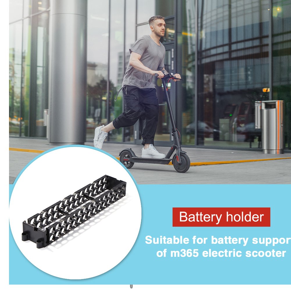 30 Grids ABS Plastic 18650 Standard Battery Holder for Xiaomi M365 Electric Scooter Anti Vibration Case Bracket Accessories