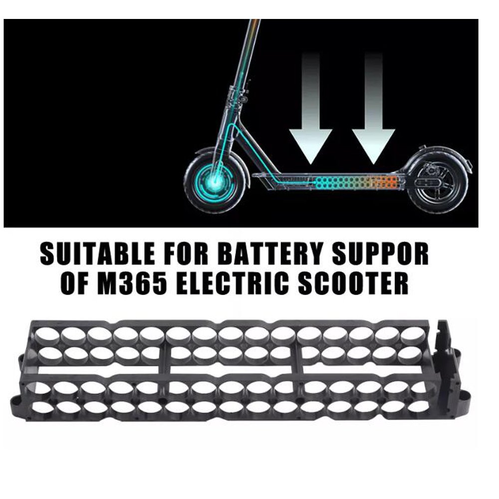 30 Grids ABS Plastic 18650 Standard Battery Holder for Xiaomi M365 Electric Scooter Anti Vibration Case Bracket Accessories