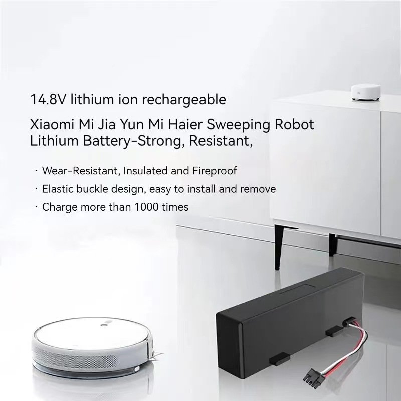 Original replacement 14.4V 2800mah Lithium Battery for XIAOMI mijia STYTJ02YM Yunmi Sweeping mopping Robot MVVC01-JG Accessories