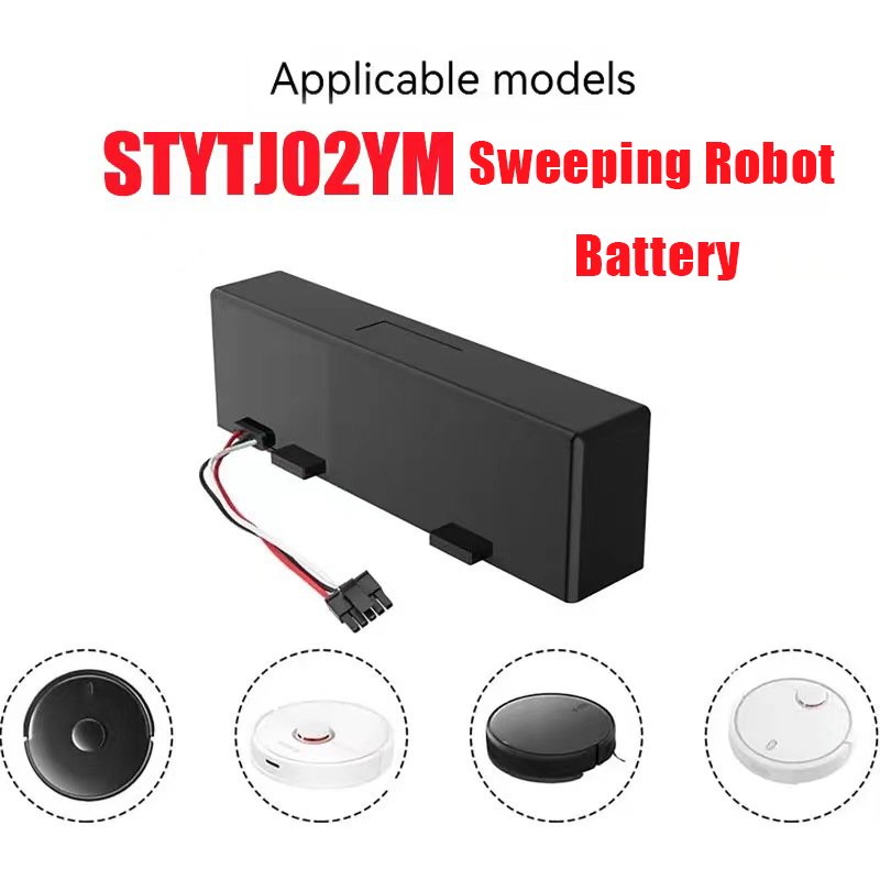 Original replacement 14.4V 2800mah Lithium Battery for XIAOMI mijia STYTJ02YM Yunmi Sweeping mopping Robot MVVC01-JG Accessories