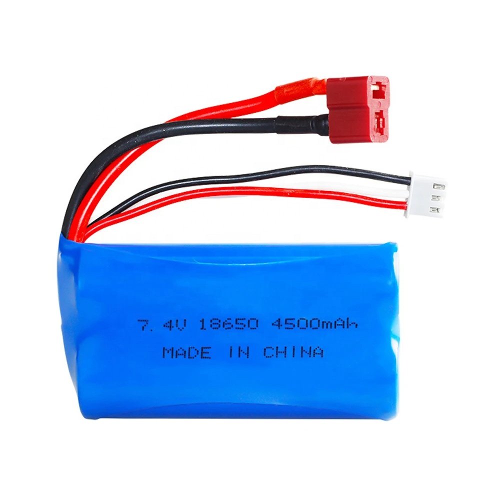 Enerforce OEM Rechargeable Lthium-ion Battery 2S1P 7.4v 4500mAh 18650 Lithium Battery Pack Deep Cycle 18650 Battery Pack