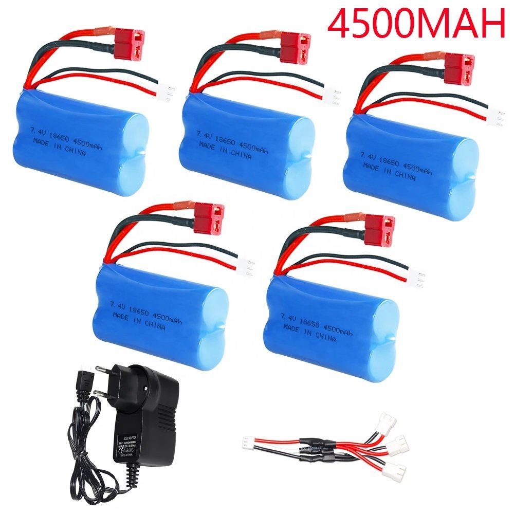 Enerforce OEM Rechargeable Lthium-ion Battery 2S1P 7.4v 4500mAh 18650 Lithium Battery Pack Deep Cycle 18650 Battery Pack
