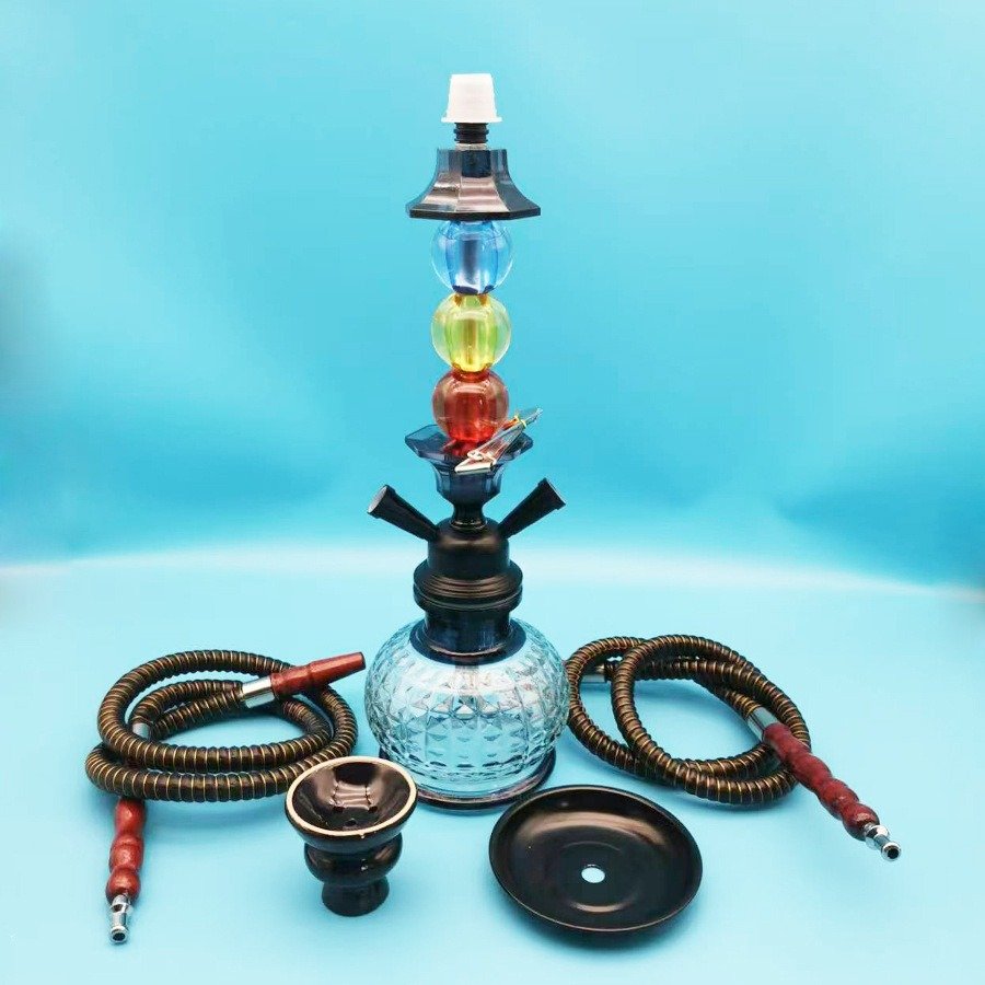 Electric Hookah 2 Hose Hookah Set Flavor Premium Turkish Big Waterproof Shisha Hookah Set Accessories