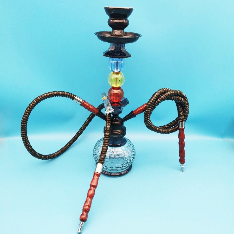 Electric Hookah 2 Hose Hookah Set Flavor Premium Turkish Big Waterproof Shisha Hookah Set Accessories