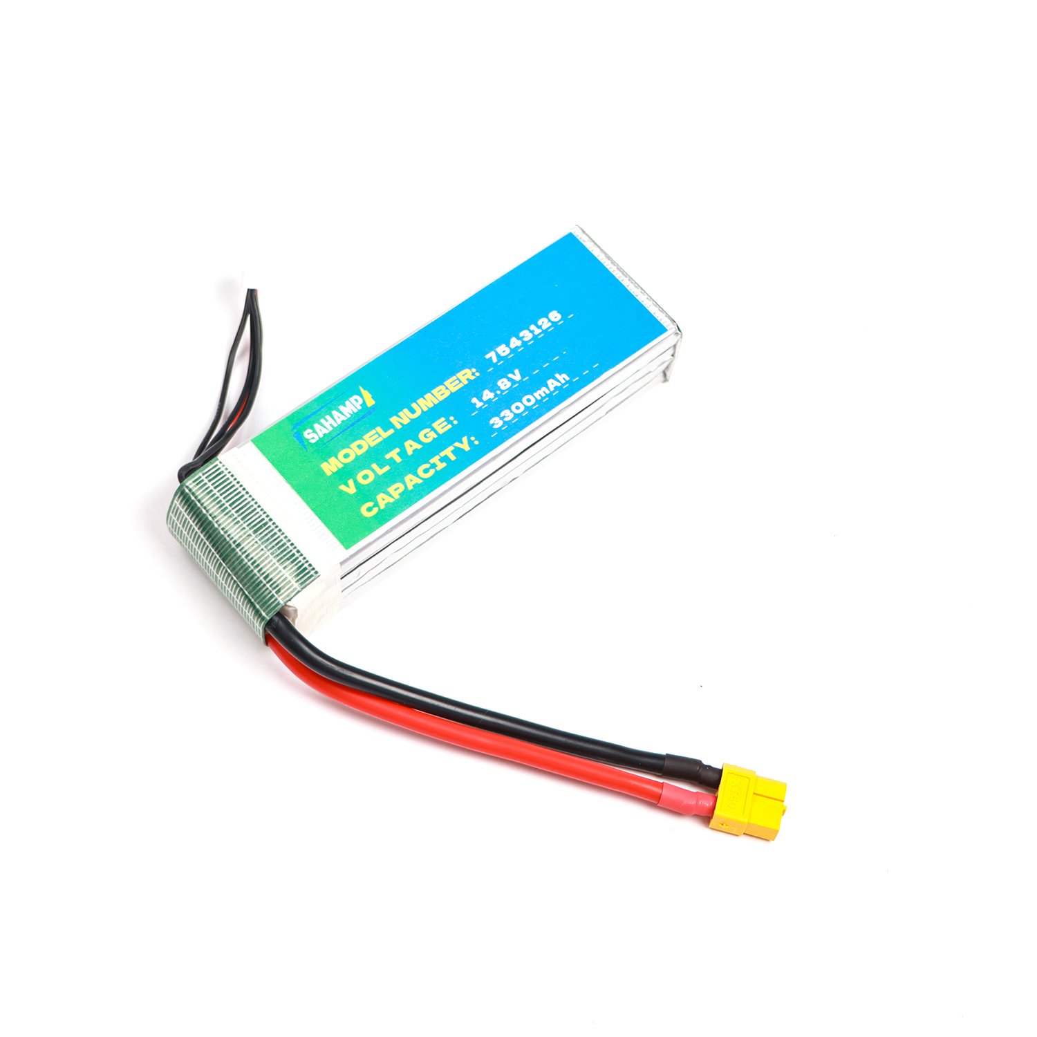 SAHAMP 14.8V 3300mAh Lithium-Ion Battery 5Ah Capacity for Agricultural Drones with Remote Control Used for Drones