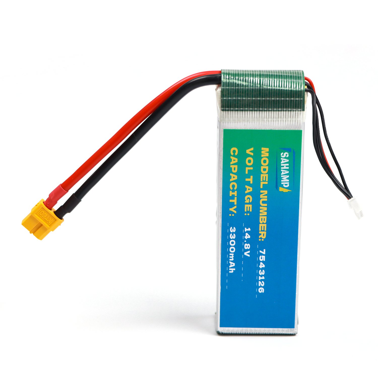 SAHAMP 14.8V 3300mAh Lithium-Ion Battery 5Ah Capacity for Agricultural Drones with Remote Control Used for Drones