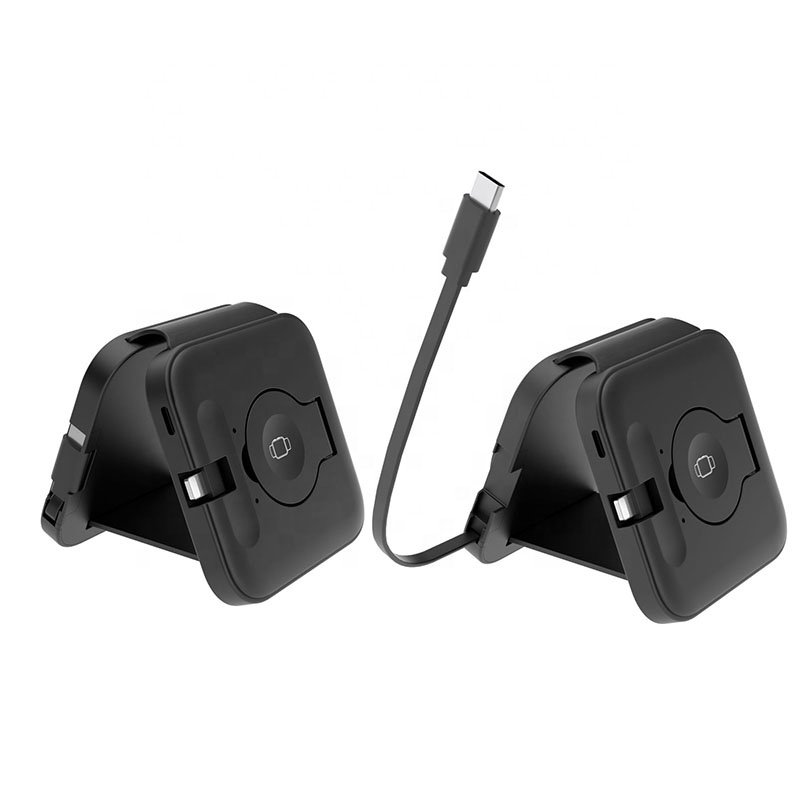 Top Selling Products 2024 Phones Charger Portable Charger With Built-in Retractable Cable Stretchable Magnetic Wireless Charger