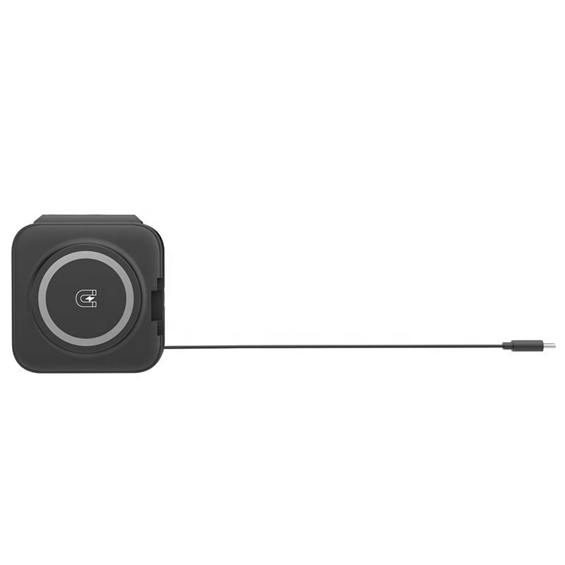 Top Selling Products 2024 Phones Charger Portable Charger With Built-in Retractable Cable Stretchable Magnetic Wireless Charger