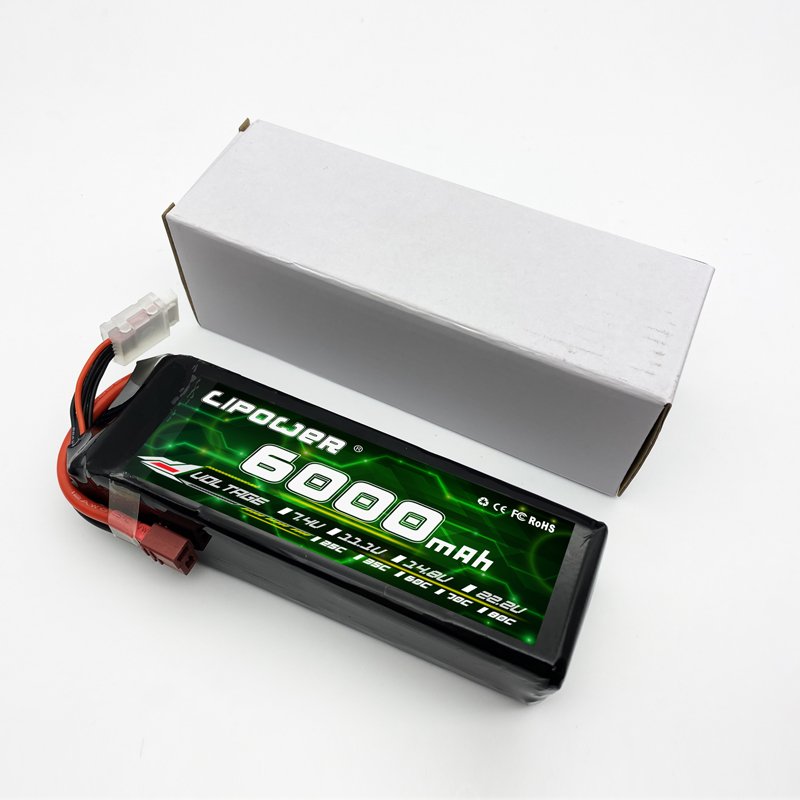 6000mah 35C RC lipo Drone Battery 22.2V 35C 6000mah UAV RC Drone Accessories Batteries For 7inch FPV Drone