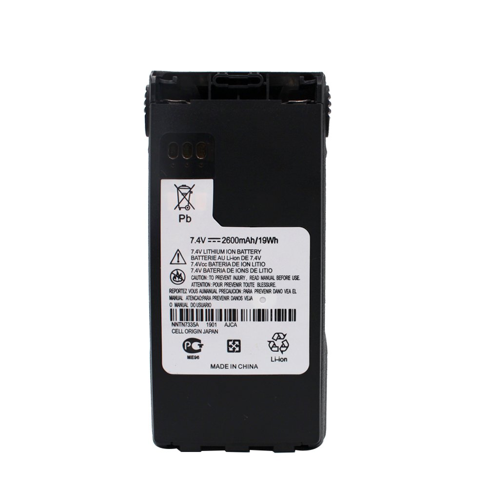 NNTN7335 NNTN7335B 7.4V 2700mAh Li-ion Walkie talkie Battery with IMPRES Compatible with XTS2500 XTS1500 PR1500 MT1500 PR1500