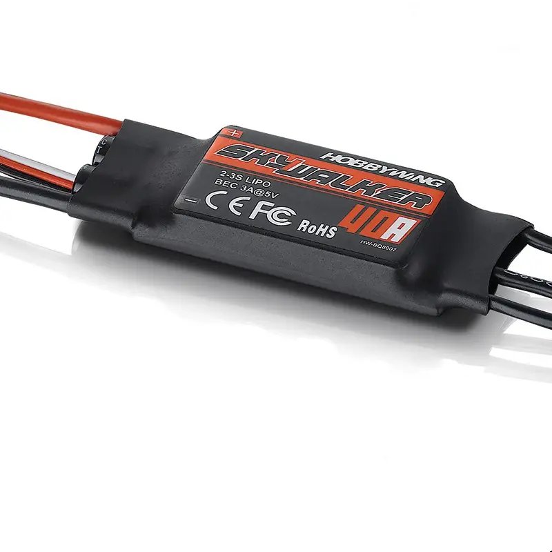 Hobbywing Skywalker Series 20A 30A 40A 50A 60A 80A 100A Brushed ESC Fixed- Wing FPV RC Drones Carbon remote Accessories