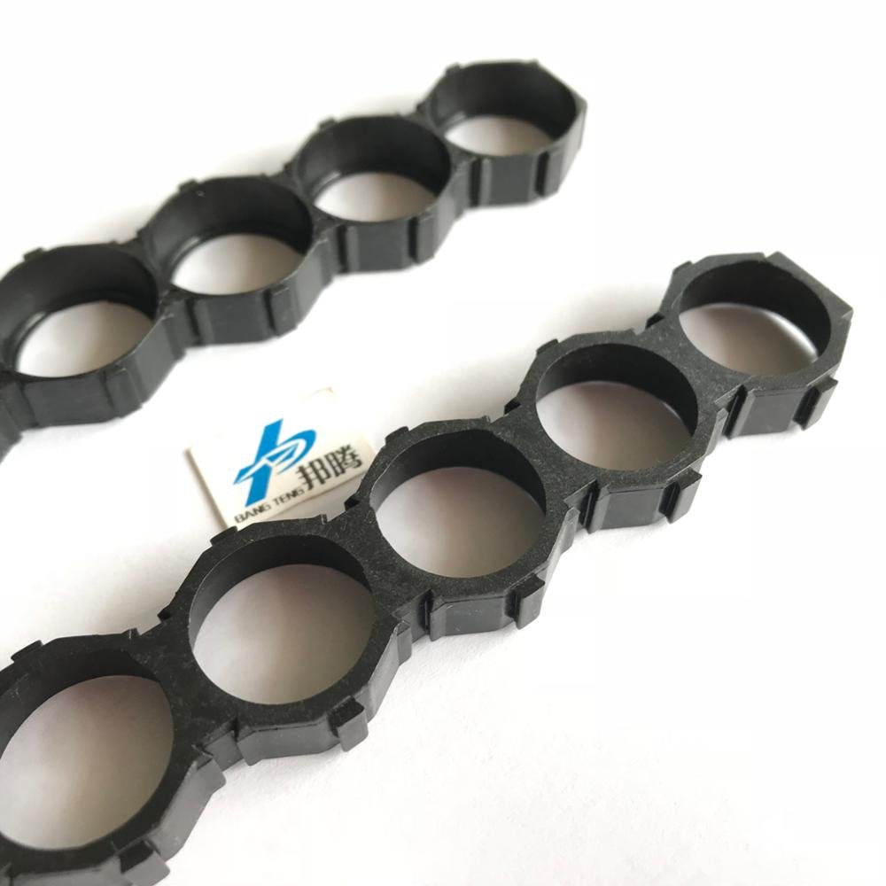 18650 battery holder Diameter is18.4mm ,Distance is 19.5mm black Battery Accessories for Dislocation 18650 10P Battery Holder