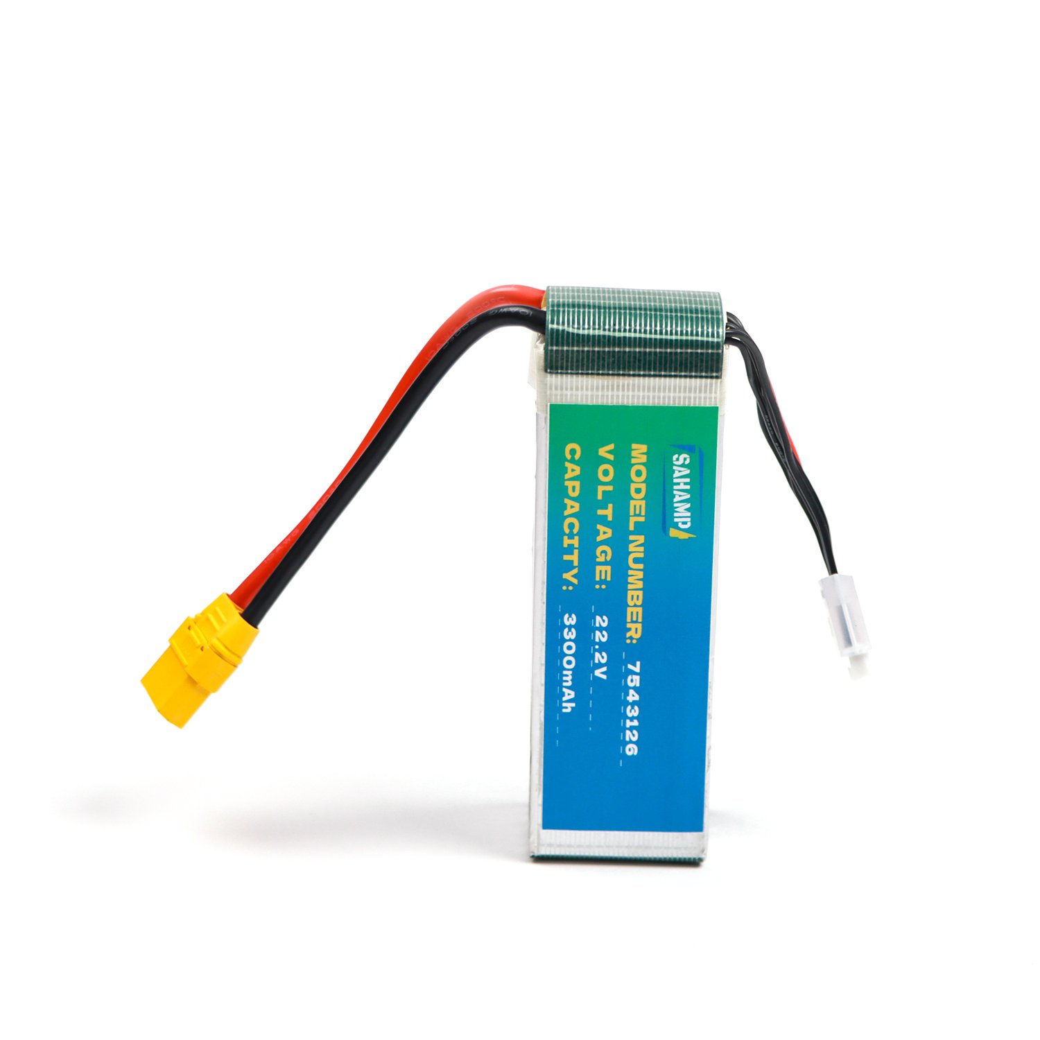 Wholesale High Endurance High Capacity 7543126 22.2V 3300mAh Drone Pack Electric Vehicles Consumer Electronics Featuring LCO