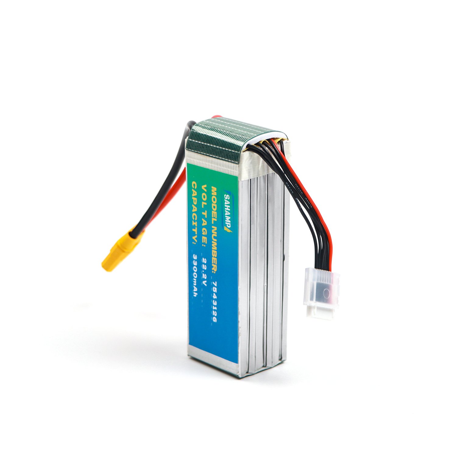 Wholesale High Endurance High Capacity 7543126 22.2V 3300mAh Drone Pack Electric Vehicles Consumer Electronics Featuring LCO
