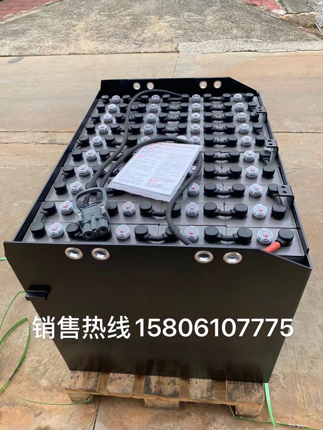 Forklift battery 500Ah/5hr 80V forklift battery cable connector