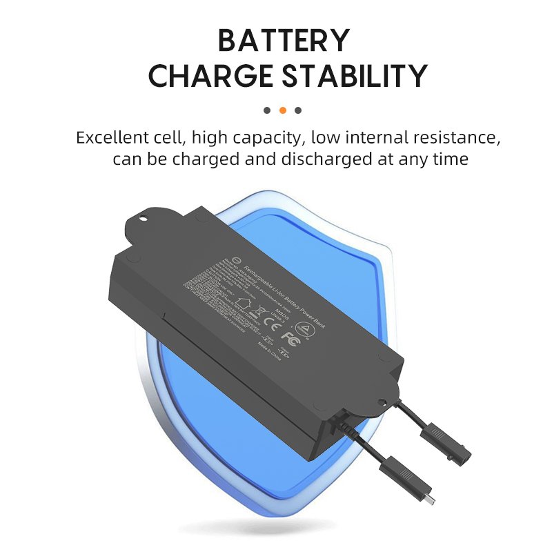 Universal 2-Pin Compatibility Battery Pack 2500mAh Wireless Rechargeable Battery Pack for Reclining Furniture