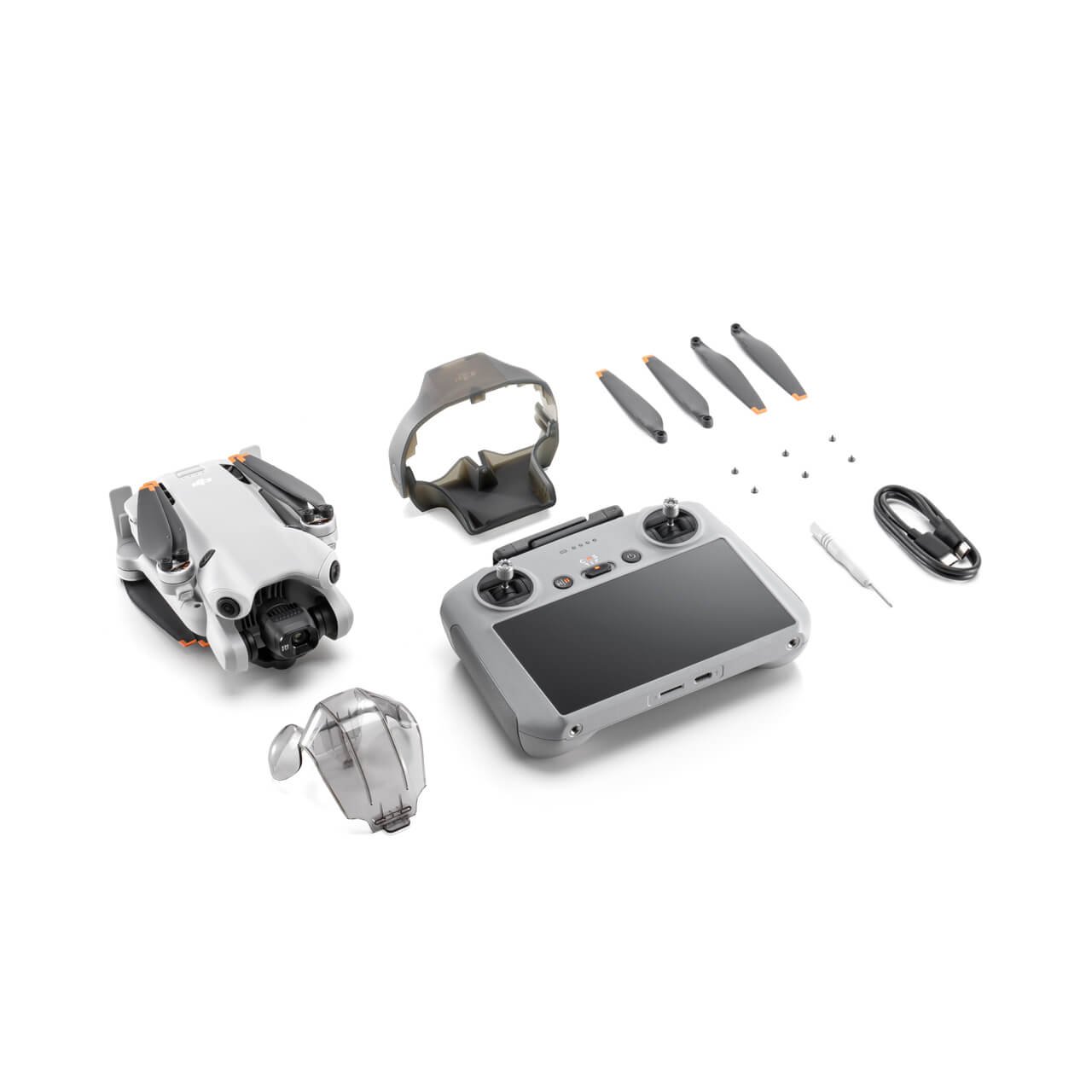 Original DJI Mini 4 Pro Fly More Combo drone dji mini 4 pro With 3 Batteries Two-Way Charging Hub & RC 2 Remote Controller