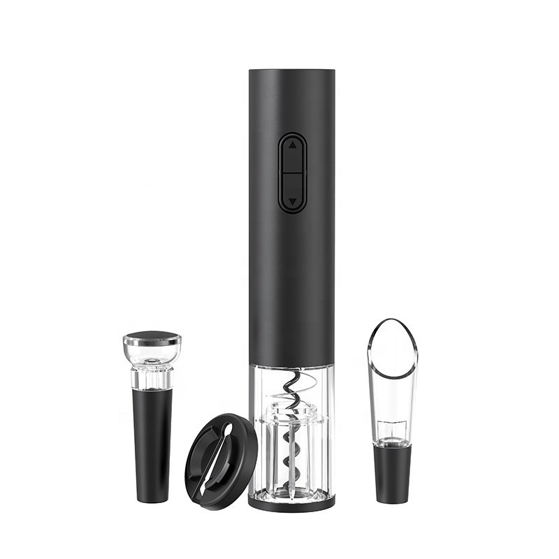 2024 Luxury Electric Wine Bottle Corkscrew Accessories Multifunction Home Use Bar Tools Wine Opener Gift Set Plastic Metal