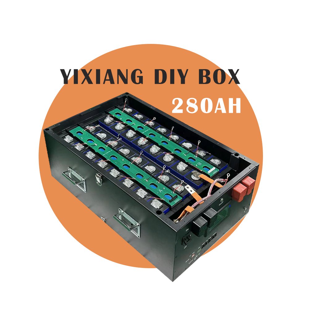 YIXIANG EU Stock Stacked DIY Battery Storage Box LiFePO4 Battery 48V 51.2V BOX 280Ah 314Ah LiFePO4 JK BMS Battery Case