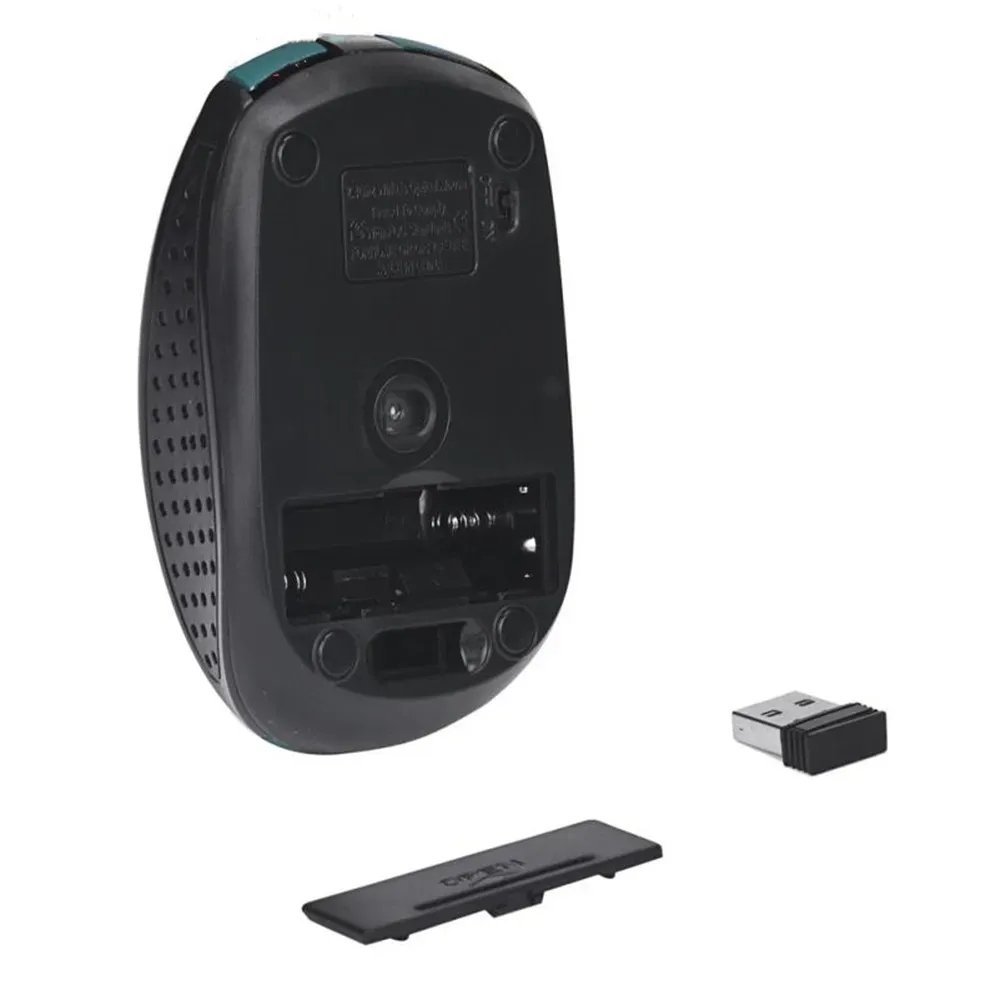 FACTORY USB Wireless Mouse 2.4Ghz Gamer Mouse 3-Gear 6 Keys Mute For PC Laptop Office Adjustable Gaming Mice Battery Mouse