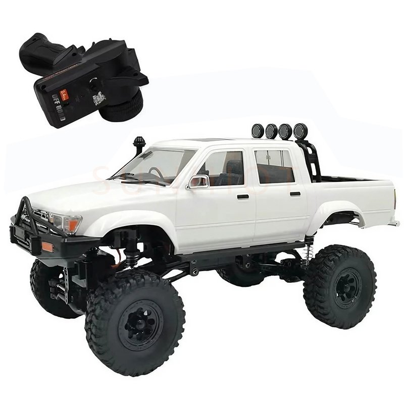 1/16 WPL C64-1 RTR Remote Control Off-road Vehicle Climbing Truck 4wd Hobby Toys Model Rock Crawler RC Car For Children
