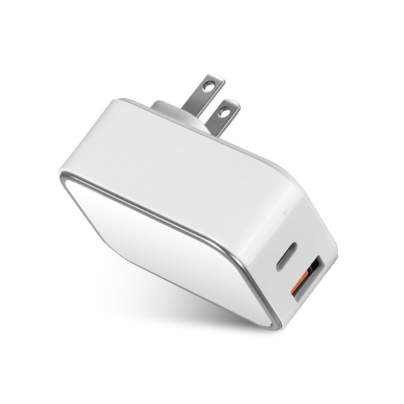 Amazon product PD QC 3.0 18W dual ports chargers other mobile phone accessories