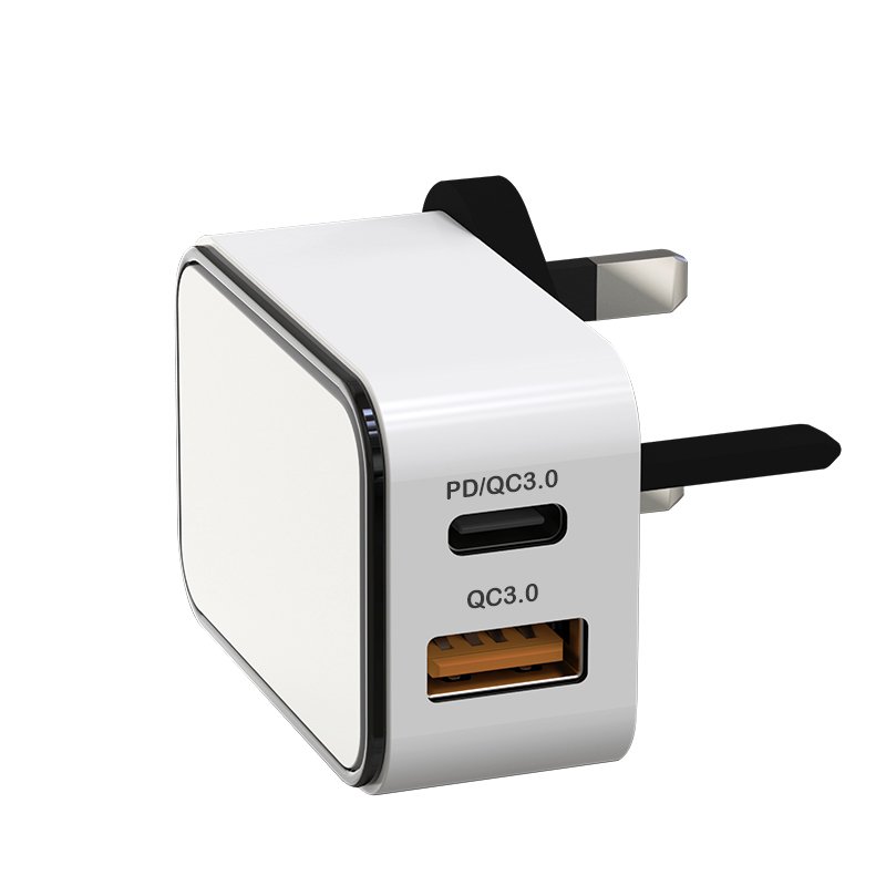 Amazon product PD QC 3.0 18W dual ports chargers other mobile phone accessories