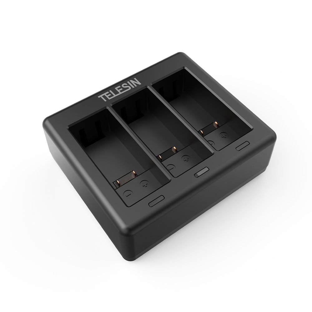 New Arrival Go Pro Hero 10 Accessories Triple Channel Battery Charger for GoPro Hero 10 and Hero 9 cameras