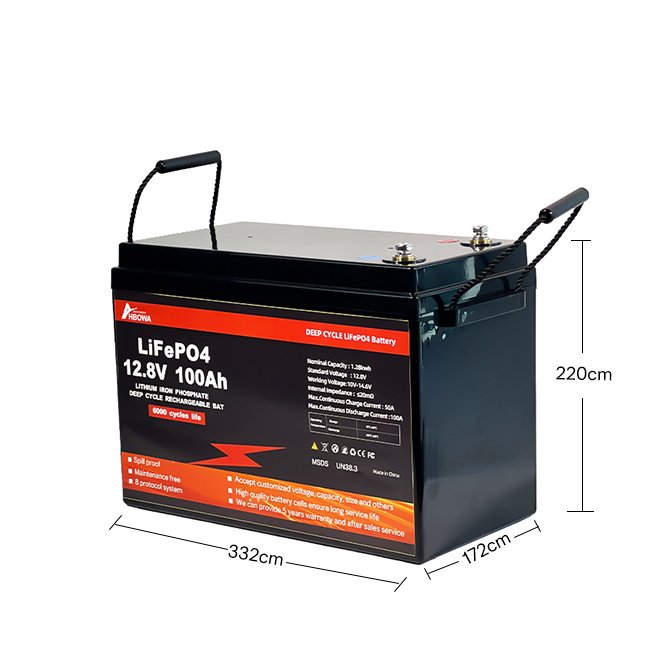 Lithium batteries 12V 24v 100ah 200ah 300ah 400ah lifepo4 solar battery for solar energy storage battery