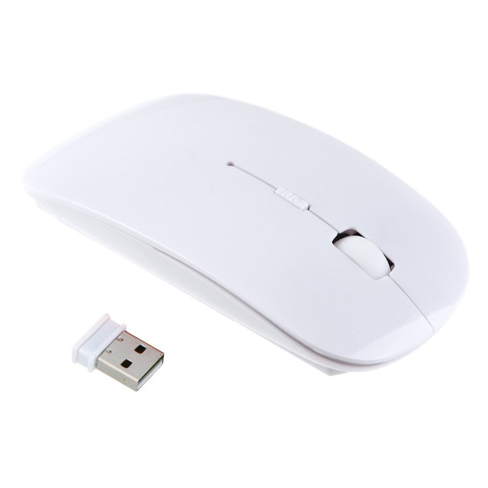 1600 DPI USB Optical Wireless Computer Mouse 2.4G Receiver Super Slim Mouse for PC Laptop Laptop Accessories Mouse Wireless