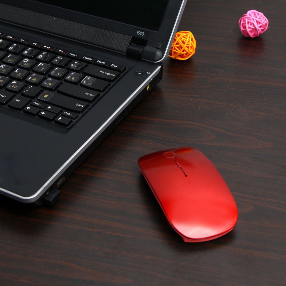 1600 DPI USB Optical Wireless Computer Mouse 2.4G Receiver Super Slim Mouse for PC Laptop Laptop Accessories Mouse Wireless