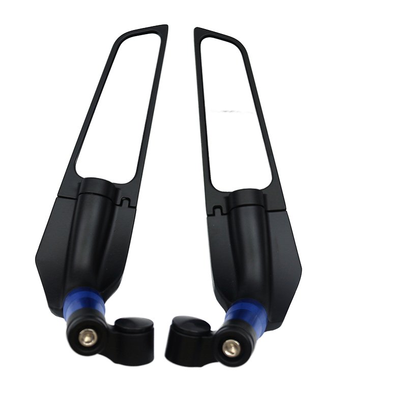 SH-620-1- Fixed Wind Wing Retrofit Universal Rear View Mirror Motorcycle Electric Battery Car Reflector Half CNC Mirror