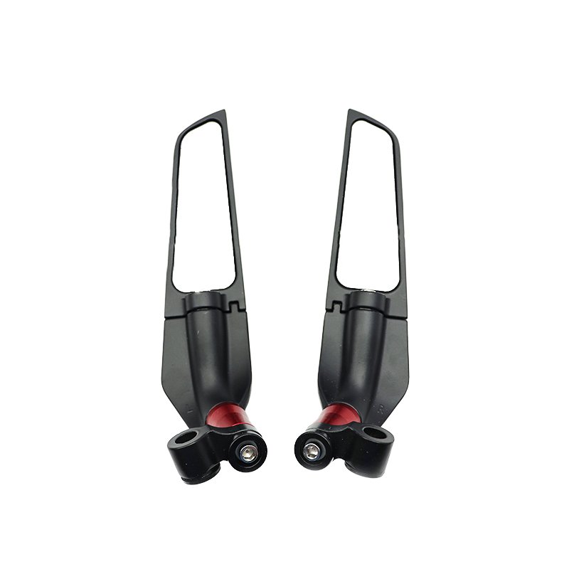 SH-620-1- Fixed Wind Wing Retrofit Universal Rear View Mirror Motorcycle Electric Battery Car Reflector Half CNC Mirror