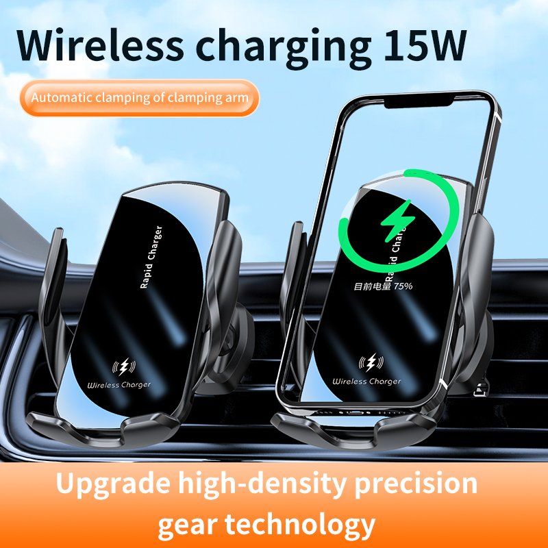 Wireless Car Charger Fast Charging for iPhone Samsung phone holder for car 2024 40W Air Vent Induction gravity Car Phone Holder