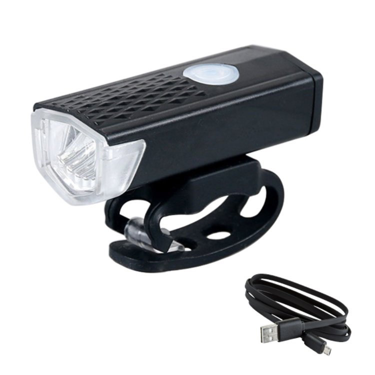 RTS AT Rechargeable bicycle set Headlights Waterproof rating IPX-4 Maximum ABS bike front light 3 modes fast charging