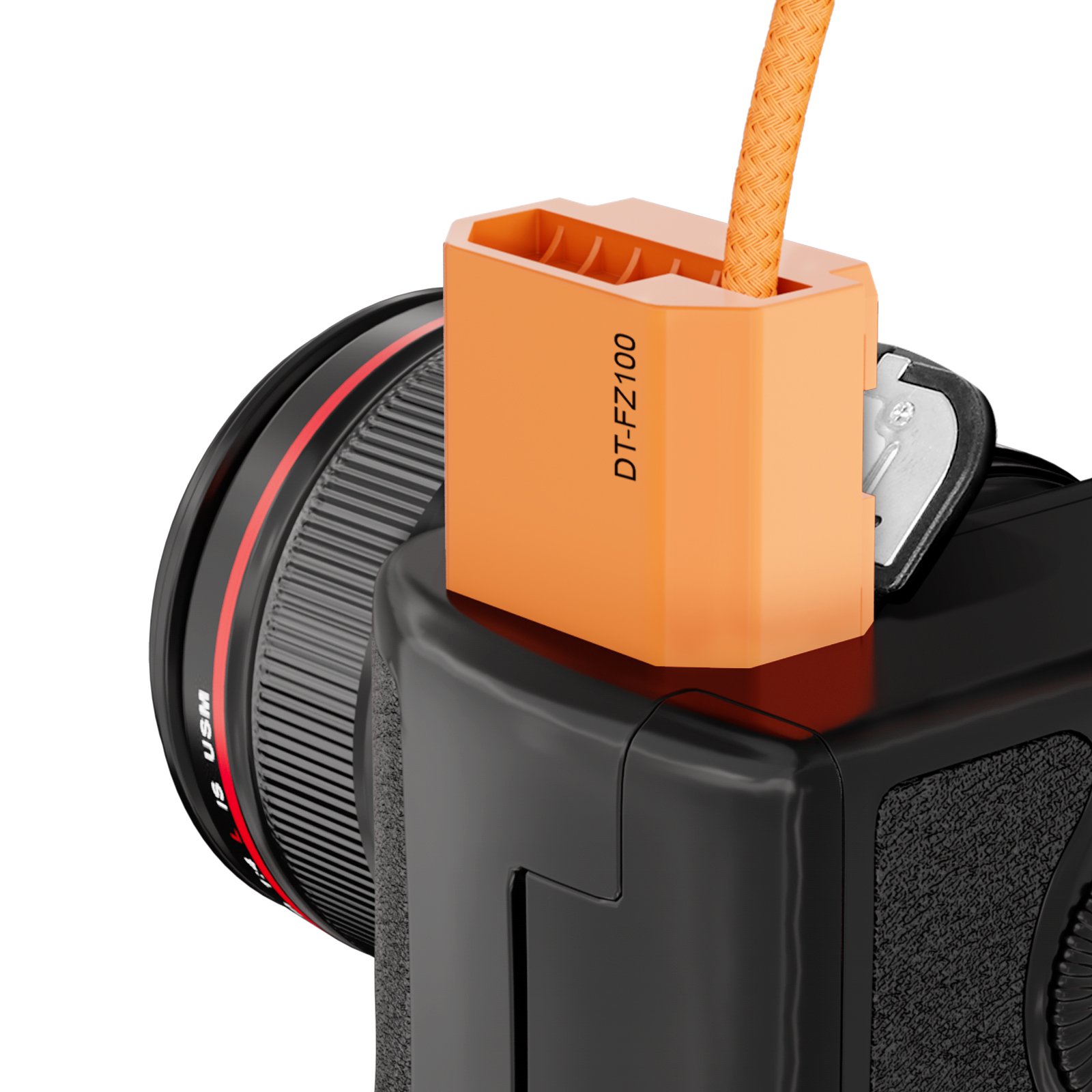 ZGCINE D-Tap to DT-FZ100 Dummy Battery Cable D-Tap to NP-FZ100 PD Dummy Battery Camera Accessories