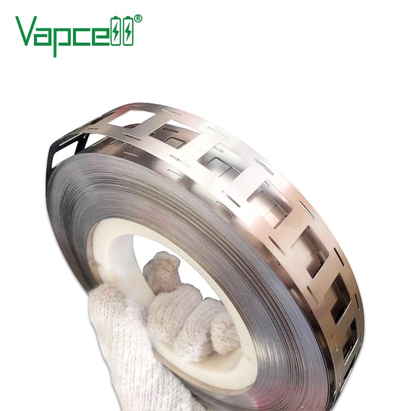 Vapcell Nickel Plated Steel Belt Strip Battery Accessories for DIY 18650/21700/26650/32700 Batteries Pack