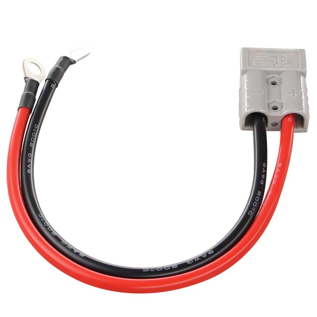 Heavy-Duty Adaptor & High current connector 50A Connector 50A Battery connection 8AWG cable 300MM For High current connector