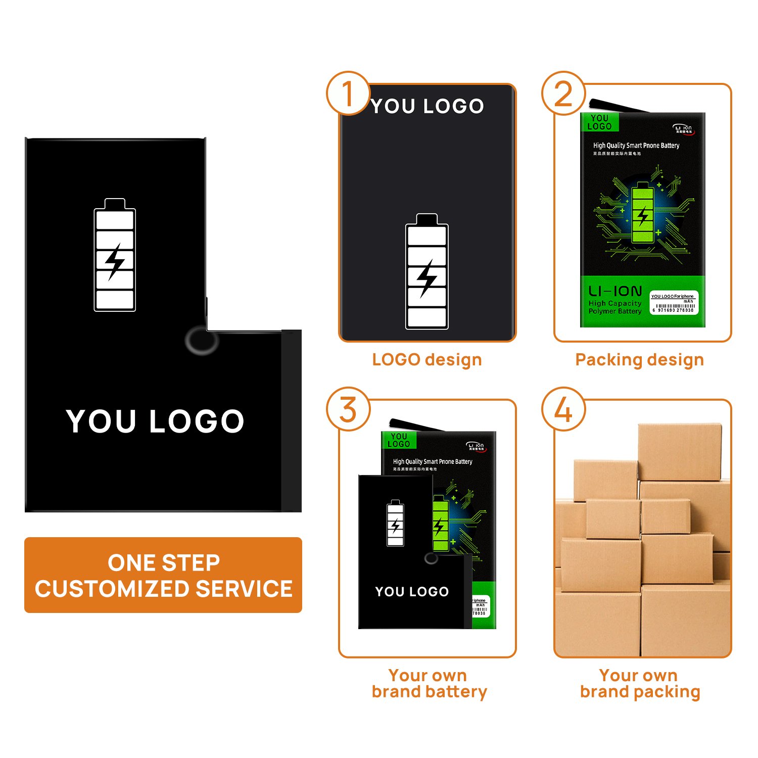 TLIDA China battery manufacturer wholesale batteries for Apple series for iPhone 13 Pro max battery accessories