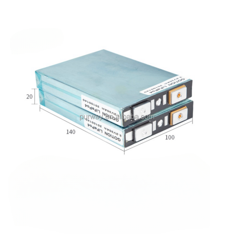 EU Stock DIY Kit with 3.2V 400AH 27AH Lifepo4 48V 27AH Lithium Ion Solar Battery for Submarines Prismatic Battery Cell