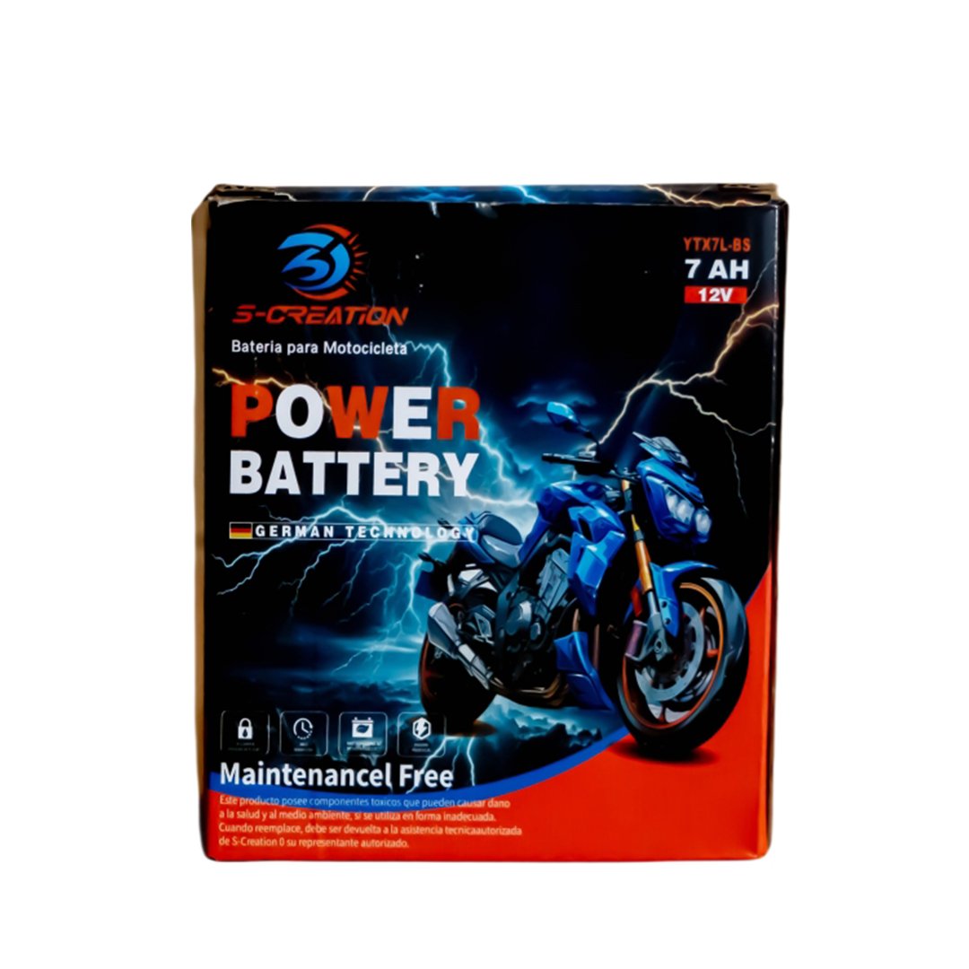 High Quality Motorcycle Lead-acid Battery China Factory Wholesale 12V 7AH Motorcycle special Battery