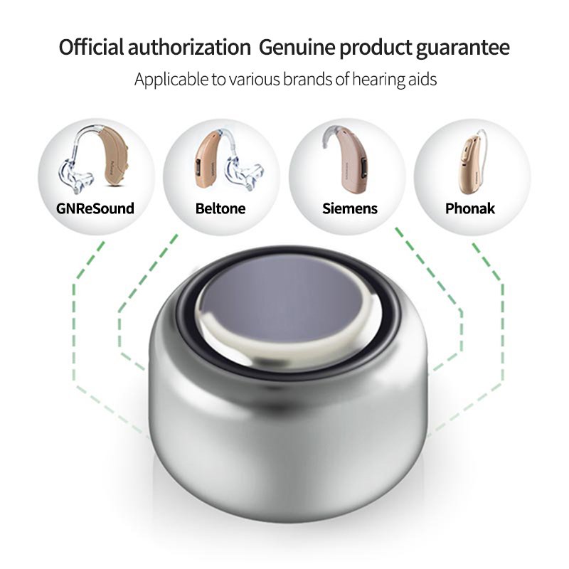 High Quality Long Discharge Rayovac Zinc Air Cic Bte Ite Rie Hearing Aid Use Battery