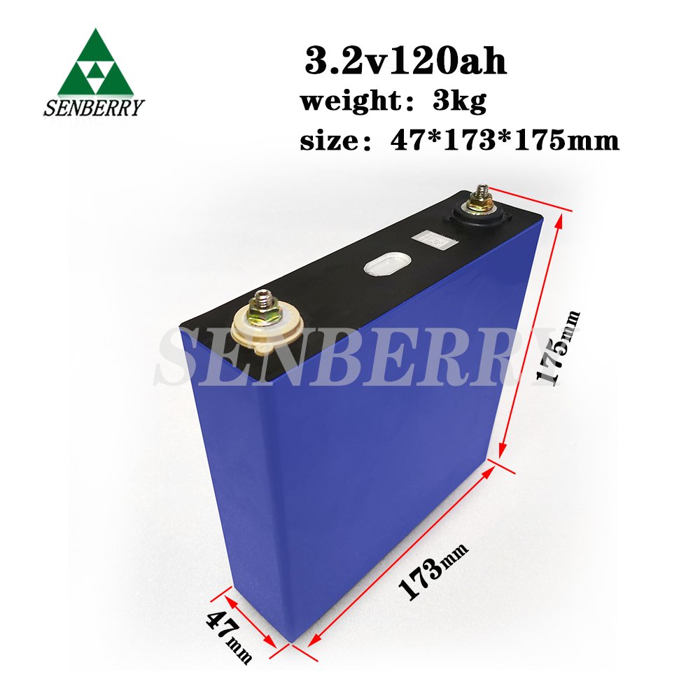 Brand New 3.2v 120ah Lithium Iron Phosphate Battery Cell With Accessory For Diy Lithium Battery Pack