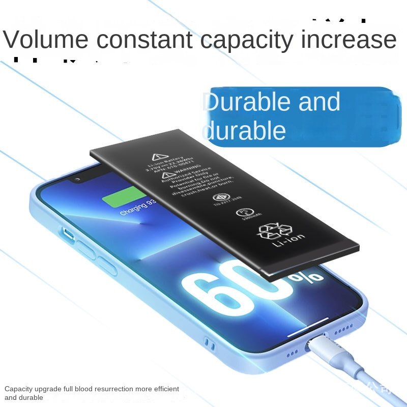 Large Capacity Built-In Lithium Battery Pack for Apple iPhone 15pro 15pro Mobile Phone Accessory with Stock Availability