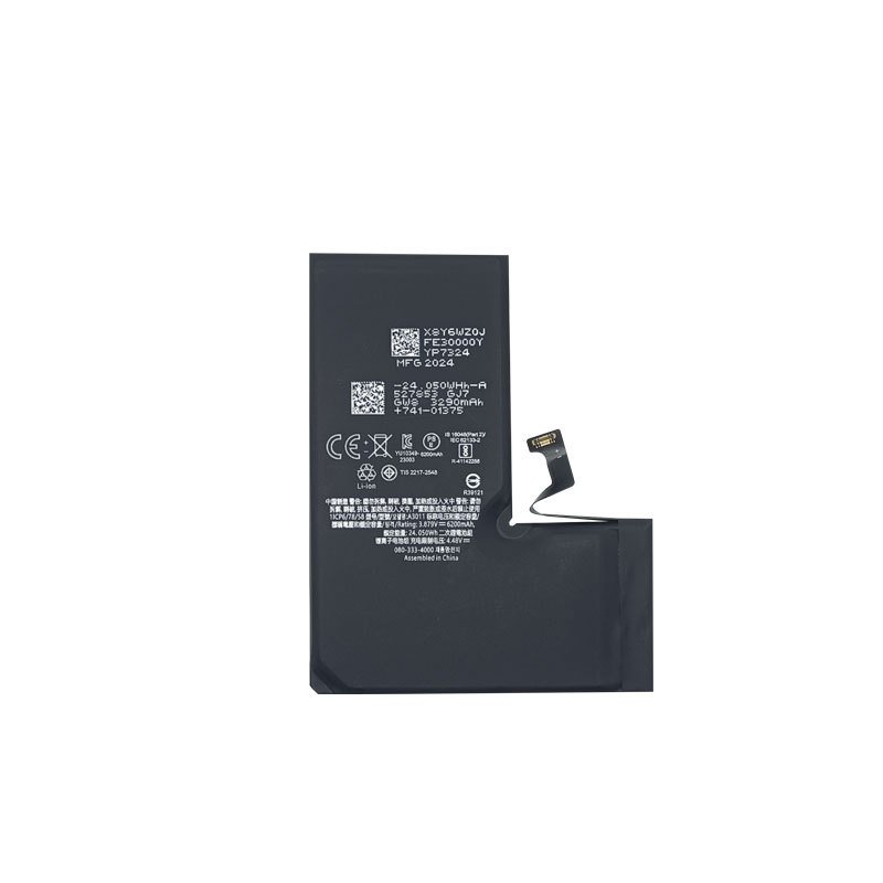 Large Capacity Built-In Lithium Battery Pack for Apple iPhone 15pro 15pro Mobile Phone Accessory with Stock Availability