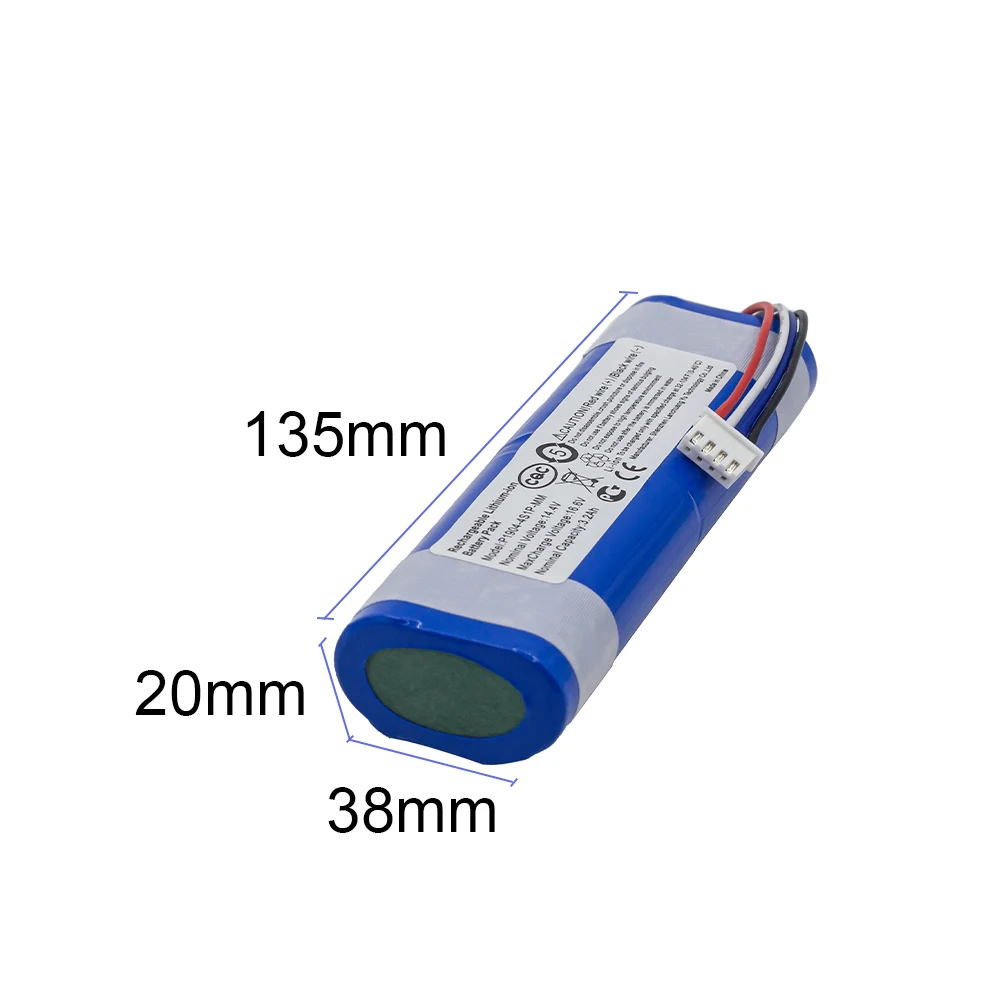 14.4V 3500mAh for vacuum mop of Xiaomi robot STYTJ03ZHM 2C accessory 2C backup battery mijia 14.8V lithium battery